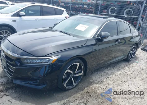 2021 Honda Accord Sport 2.0T from USA, damaged, VIN 1HGCV2F31MA028547